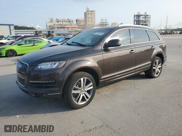 ✅ 2013 Audi Q7 Premium Plus • VIN: WA1LGAFE6DD001390 • Lot: 67924785. Listed on Copart with Not provided. Free auction sales archive from the USA and detailed vehicle history report at DreamBid. Image 1.