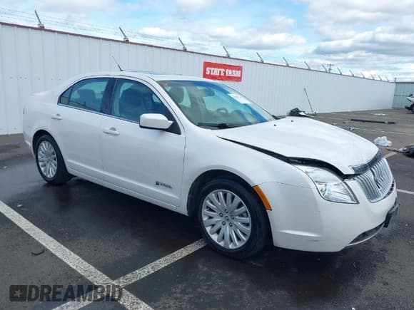 ✅ 2010 Mercury Milan Hybrid • VIN: 3MEDM0L39AR623032 • Lot: 41838164. Listed on IAAI with 134,715 mi. Free auction sales archive from the USA and detailed vehicle history report at DreamBid. Image 1.
