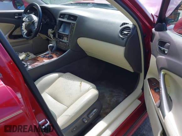 ✅ 2010 Lexus IS 250 • VIN: JTHBF5C21A5119227 • Лот: 43194389. Опубликован ранее на IAAI с пробегом Не указан. Бесплатный доступ к архиву аукционных продаж из США и подробный отчёт об истории автомобиля на DreamBid. Изображение 5.