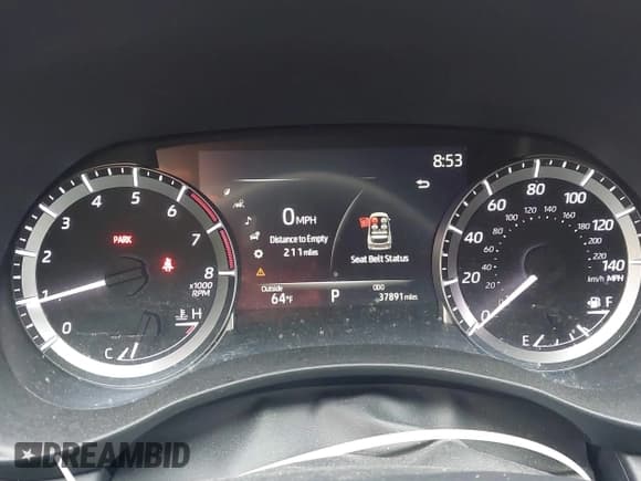 ✅ 2023 Toyota Highlander L • VIN: 5TDKDRAH3PS508220 • Lot: 41905517. Listed on IAAI with 37,891 mi. Free auction sales archive from the USA and detailed vehicle history report at DreamBid. Image 7.