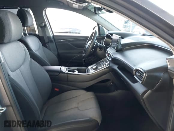 ✅ 2021 Hyundai Santa Fe Blue • VIN: KM8S2DA12MU006345 • Lot: 41505836. Listed on IAAI with 96,446 mi. Free auction sales archive from the USA and detailed vehicle history report at DreamBid. Image 5.