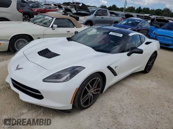 2015 Chevrolet Corvette Z51 2LT с VIN 1G1YK2D73F5102073, выставлен на аукционе Copart как лот 73709434 с пробегом Не указан миль и Списание • Salvage title. История ставок и продаж доступна на DreamBid. Изображение 1.