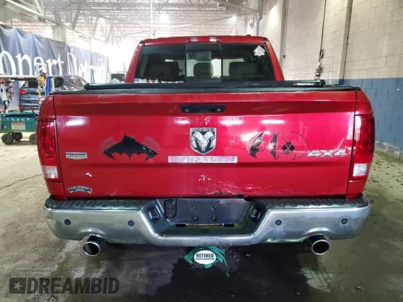 ✅ 2009 Dodge 1500 Laramie • VIN: 1D3HV13T09J530211 • Lot: 49485405. Wystawiony na Copart z przebiegiem 150 928 mil. Bezpłatny archiwum sprzedaży aukcyjnych z USA i szczegółowy raport historii pojazdu na DreamBid. Zdjęcie 6.