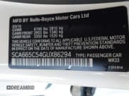 ✅ 2016 Rolls-Royce Wraith • VIN: SCA665C54GUX86294 • Лот: 42332626. Опубликован ранее на IAAI с пробегом 34 141 миль. Бесплатный доступ к архиву аукционных продаж из США и подробный отчёт об истории автомобиля на DreamBid. Изображение 9.