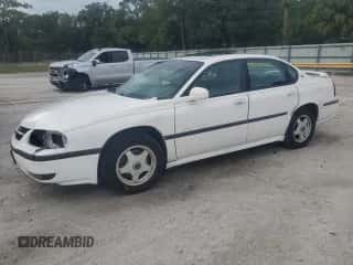 2001 Chevrolet Impala LS с VIN 2G1WH55K619139396, выставлен на аукционе Copart как лот 70337564 с пробегом 223 633 миль миль и Списание • Salvage title. История ставок и продаж доступна на DreamBid. Изображение 1.