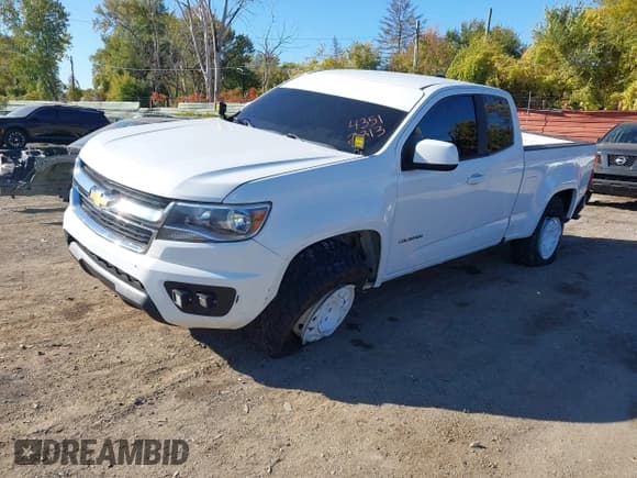 ✅ 2019 Chevrolet Colorado 2WD Work Truck • VIN: 1GCHSBEA1K1211957 • Lot: 43512313. Wystawiony na IAAI z przebiegiem 99 470 mil. Bezpłatny archiwum sprzedaży aukcyjnych z USA i szczegółowy raport historii pojazdu na DreamBid. Zdjęcie 2.
