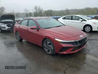 2024 Hyundai Elantra SEL с VIN KMHLS4DG7RU767495, выставлен на аукционе Copart как лот 82344245 с пробегом 8 857 миль миль и Списание • Salvage title. История ставок и продаж доступна на DreamBid. Изображение 4.