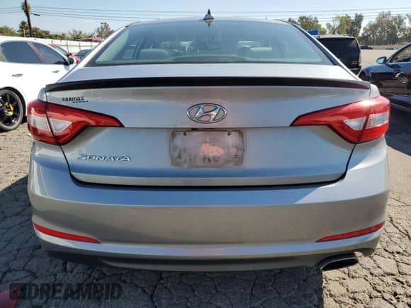 2015 Hyundai Sonata SE with VIN 5NPE24AFXFH254112, listed as a Copart auction lot 81830105 with 115,259 mi miles and Salvage title. Bid and sale history available at DreamBid. Image 6.