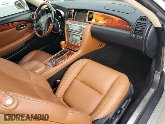 ✅ 2003 Lexus SC 430 • VIN: JTHFN48Y230045005 • Lot: 69253115. Listed on Copart with 99,121 mi. Free auction sales archive from the USA and detailed vehicle history report at DreamBid. Image 8.