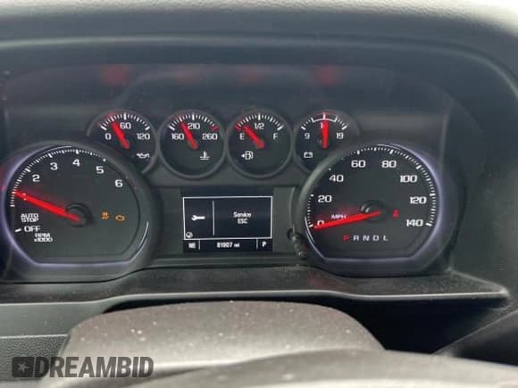 ✅ 2020 Chevrolet Silverado 1500 Custom • VIN: 3GCPWBEK8LG427185 • Lot: 73388554. Wystawiony na Copart z przebiegiem 81 907 mil. Bezpłatny archiwum sprzedaży aukcyjnych z USA i szczegółowy raport historii pojazdu na DreamBid. Zdjęcie 8.