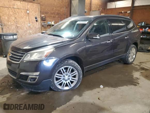 ✅ 2015 Chevrolet Traverse LT • VIN: 1GNKVGKDXFJ380140 • Лот: 90320355. Опубликован ранее на Copart с пробегом 114 875 миль. Бесплатный доступ к архиву аукционных продаж из США и подробный отчёт об истории автомобиля на DreamBid. Изображение 1.