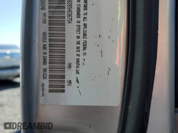 2005 Dodge Magnum RT с VIN 2D8GV58285H636754, выставлен на аукционе Copart как лот 47697955 с пробегом 150 660 миль миль и Списание • Salvage title. История ставок и продаж доступна на DreamBid. Изображение 14.