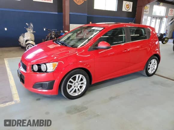2016 Chevrolet Sonic LT with VIN 1G1JC6SB4G4107786, listed as a Copart auction lot 70278344 with 256,218 mi miles and Clean title. Bid and sale history available at DreamBid. Image 1.