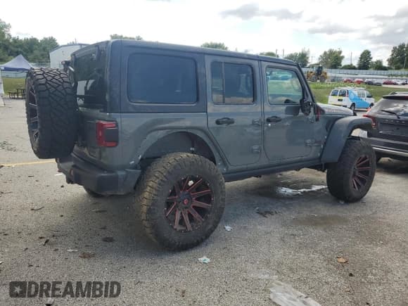 ✅ 2021 Jeep Wrangler Unlimited Rubicon • VIN: 1C4JJXFMXMW722843 • Lot: 69583115. Listed on Copart with 88,784 mi. Free auction sales archive from the USA and detailed vehicle history report at DreamBid. Image 3.