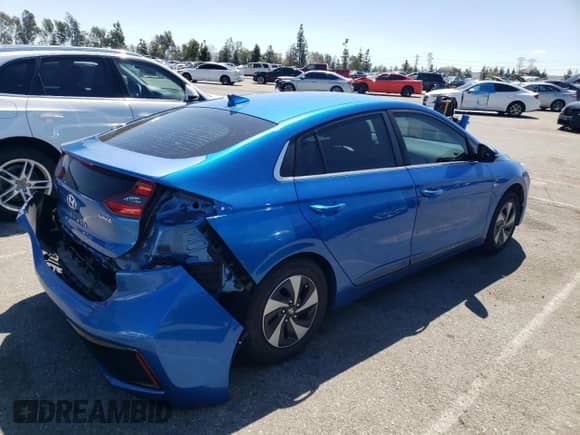 2017 Hyundai Ioniq SEL с VIN KMHC75LC6HU031572, выставлен на аукционе Copart как лот 49340214 с пробегом 99 278 миль миль и Списание • Salvage title. История ставок и продаж доступна на DreamBid. Изображение 3.