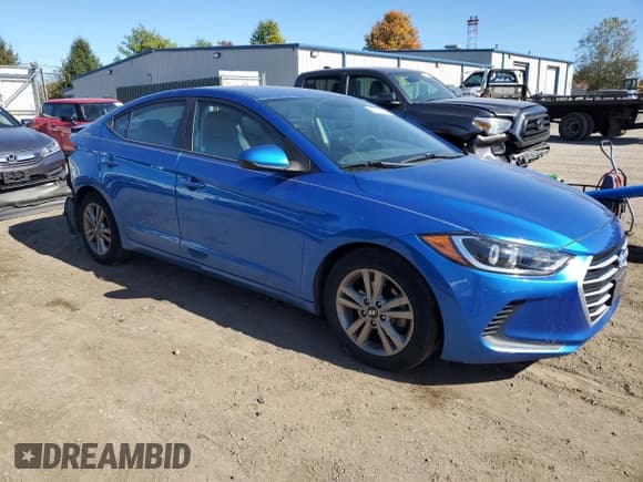 ✅ 2017 Hyundai Elantra Limited • VIN: 5NPD84LF7HH131541 • Lot: 87277175. Listed on Copart with 65,439 mi. Free auction sales archive from the USA and detailed vehicle history report at DreamBid. Image 4.