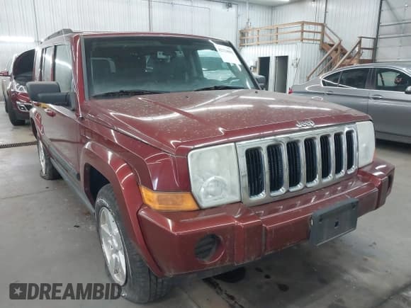 ✅ 2007 Jeep Commander Sport • VIN: 1J8HG48K97C518217 • Лот: 42124862. Опубликован ранее на IAAI с пробегом 198 371 миль. Бесплатный доступ к архиву аукционных продаж из США и подробный отчёт об истории автомобиля на DreamBid. Изображение 1.