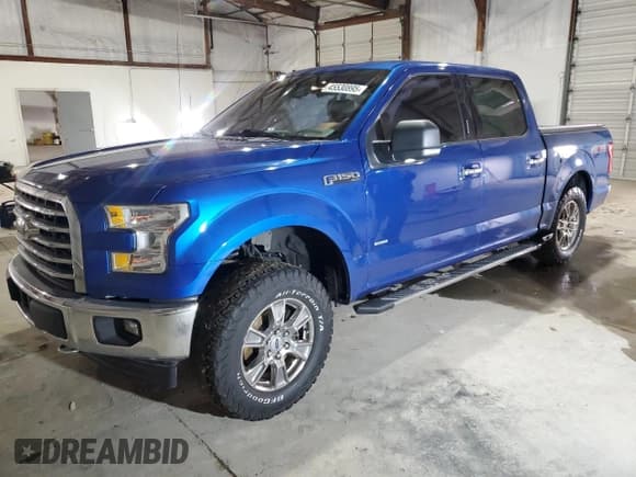 ✅ 2017 Ford F-150 XL • VIN: 1FTEW1EP0HFC44417 • Lot: 45530895. Listed on Copart with 108,263 mi. Free auction sales archive from the USA and detailed vehicle history report at DreamBid. Image 1.