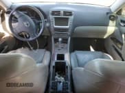 ✅ 2006 Lexus IS 250 • VIN: JTHCK262065004023 • Lot: 85393595. Listed on Copart with Not provided. Free auction sales archive from the USA and detailed vehicle history report at DreamBid. Image 8.