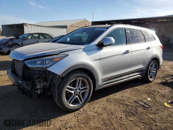 2019 Hyundai Santa Fe Limited Ultimate z VIN KM8SRDHF4KU309265, wystawiony jako Copart lot #48685255 z przebiegiem 100 231 mil mil oraz Nie do naprawy • Non repairable. Historia ofert i sprzedaży dostępna na DreamBid. Obrazek 1.