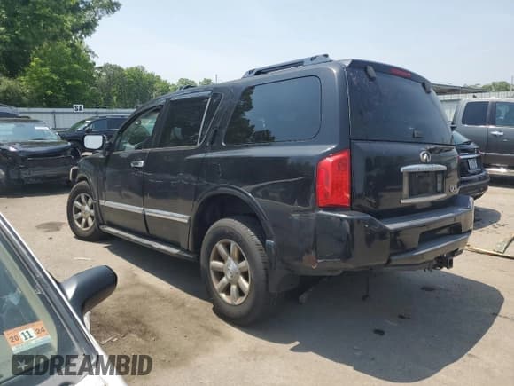 ✅ 2006 Infiniti QX56 • VIN: 5N3AA08C06N812025 • Lot: 60637175. Listed on Copart with Not provided. Free auction sales archive from the USA and detailed vehicle history report at DreamBid. Image 2.