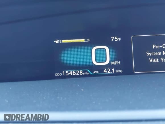 ✅ 2017 Toyota Prius Two • VIN: JTDKBRFU2H3029608 • Lot: 43480732. Listed on IAAI with 154,628 mi. Free auction sales archive from the USA and detailed vehicle history report at DreamBid. Image 15.