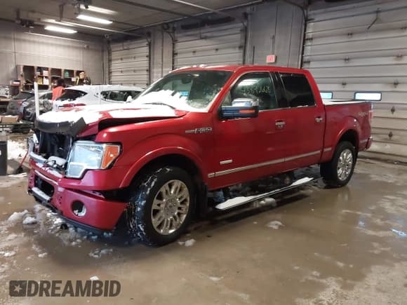 ✅ 2012 Ford F-150 Lariat • VIN: 1FTFW1ET5CFB02848 • Lot: 43892668. Listed on IAAI with 200,925 mi. Free auction sales archive from the USA and detailed vehicle history report at DreamBid. Image 2.