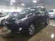 2015 Hyundai Tucson SE with VIN KM8JUCAG8FU102827, listed as a Copart auction lot 75588353 with 36,603 mi miles and . Bid and sale history available at DreamBid. Image 1.