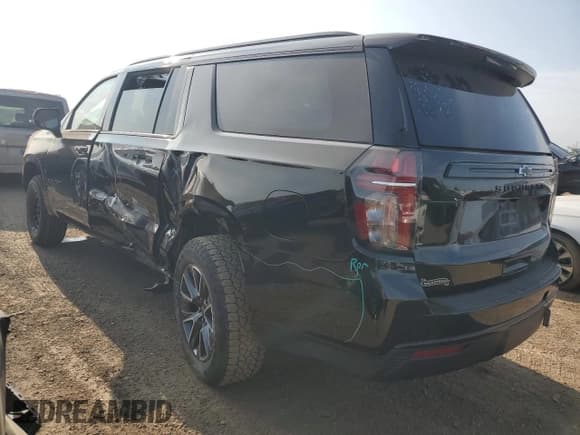 ✅ 2023 Chevrolet Suburban Z71 • VIN: 1GNSKDKD9PR110388 • Lot: 72039095. Listed on Copart with 43,395 mi. Free auction sales archive from the USA and detailed vehicle history report at DreamBid. Image 2.