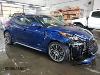 ✅ 2017 Hyundai Veloster Turbo • VIN: KMHTC6AE0HU314121 • Lot: 41515105. Wystawiony na Copart z przebiegiem 56 148 mil. Bezpłatny archiwum sprzedaży aukcyjnych z USA i szczegółowy raport historii pojazdu na DreamBid. Zdjęcie 4.