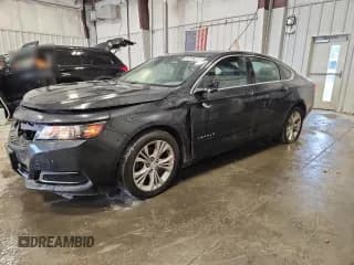 ✅ 2015 Chevrolet Impala LT • VIN: 2G1125S39F9110135 • Лот: 82104235. Опубликован ранее на Copart с пробегом 143 268 миль. Бесплатный доступ к архиву аукционных продаж из США и подробный отчёт об истории автомобиля на DreamBid. Изображение 1.