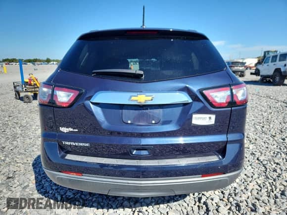 2017 Chevrolet Traverse LS with VIN 1GNKRFED2HJ224820, listed as a Copart auction lot 89831895 with 86,147 mi miles and Salvage title. Bid and sale history available at DreamBid. Image 6.