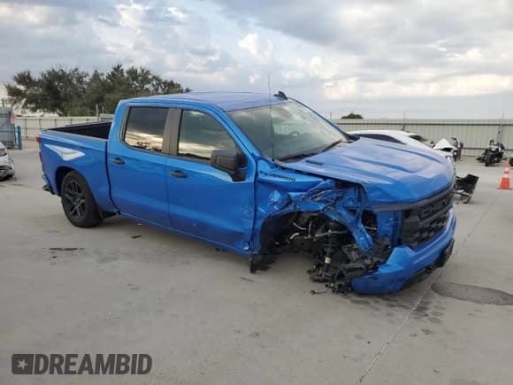 ✅ 2026 Chevrolet Silverado 1500 Custom • VIN: 1GCPABEK7TZ126843 • Лот: 82631675. Опубликован ранее на Copart с пробегом 1 503 миль. Бесплатный доступ к архиву аукционных продаж из США и подробный отчёт об истории автомобиля на DreamBid. Изображение 4.