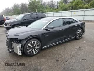 ✅ 2024 Lucid Air Touring • VIN: 50EA1TEA1RA009832 • Лот: 58843845. Опубликован ранее на Copart с пробегом 15 256 миль. Бесплатный доступ к архиву аукционных продаж из США и подробный отчёт об истории автомобиля на DreamBid. Изображение 1.