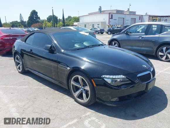 ✅ 2008 BMW 6 Series 650i • VIN: WBAEB53548CX61769 • Lot: 42563866. Listed on IAAI with 131,348 mi. Free auction sales archive from the USA and detailed vehicle history report at DreamBid. Image 1.