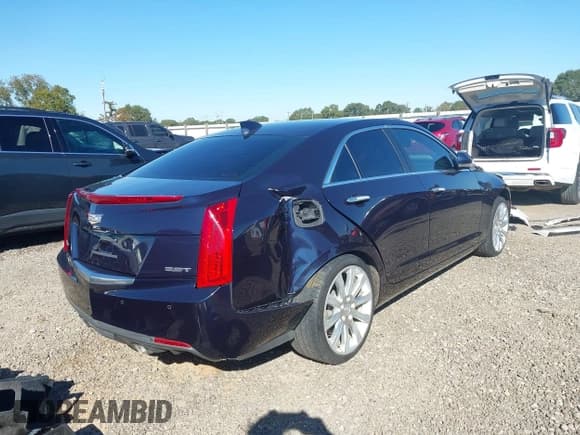 ✅ 2015 Cadillac ATS Premium RWD • VIN: 1G6AE5SX1F0109382 • Lot: 43651949. Listed on IAAI with 90,222 mi. Free auction sales archive from the USA and detailed vehicle history report at DreamBid. Image 4.