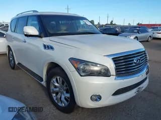 ✅ 2013 Infiniti QX56 • VIN: JN8AZ2NE8D9041038 • Lot: 43285201. Listed on IAAI with 185,674 mi. Free auction sales archive from the USA and detailed vehicle history report at DreamBid. Image 1.