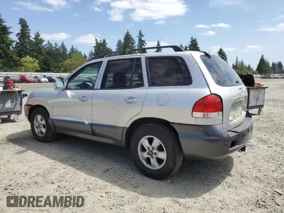 ✅ 2005 Hyundai Santa Fe GLS • VIN: KM8SC73E85U975020 • Lot: 60939385. Listed on Copart with 111,813 mi. Free auction sales archive from the USA and detailed vehicle history report at DreamBid. Image 2.
