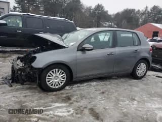 ✅ 2013 Volkswagen Golf w/Conv & Sunroof • VIN: WVWDB7AJXDW135873 • Lot: 44948635. Listed on Copart with 59,706 mi. Free auction sales archive from the USA and detailed vehicle history report at DreamBid. Image 1.