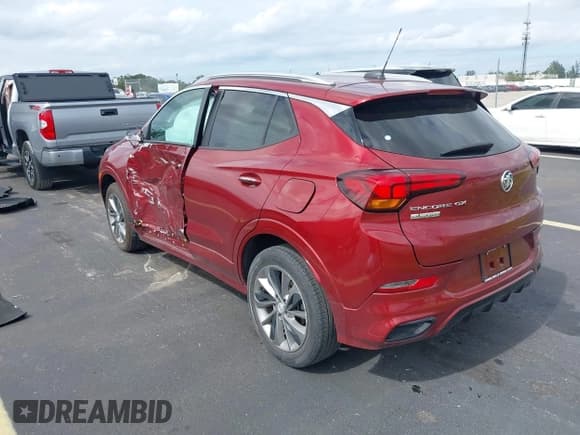 ✅ 2022 Buick Encore GX Select • VIN: KL4MMDSL6NB106821 • Lot: 43615190. Listed on IAAI with 32,628 mi. Free auction sales archive from the USA and detailed vehicle history report at DreamBid. Image 3.