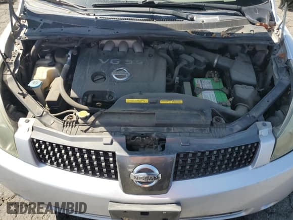 ✅ 2004 Nissan Quest S • VIN: 5N1BV28U44N310170 • Lot: 81914125. Listed on Copart with Not provided. Free auction sales archive from the USA and detailed vehicle history report at DreamBid. Image 12.