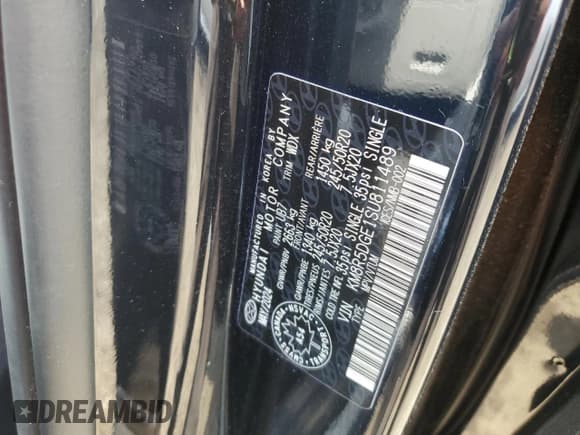 ✅ 2025 Hyundai Palisade Limited • VIN: KM8R5DGE1SU811489 • Лот: 61727165. Опубликован ранее на Copart с пробегом 12 240 миль. Бесплатный доступ к архиву аукционных продаж из США и подробный отчёт об истории автомобиля на DreamBid. Изображение 14.