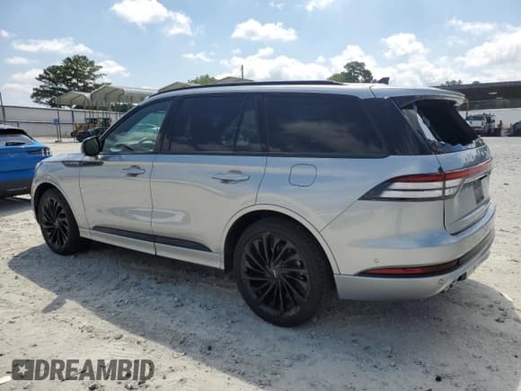 ✅ 2023 Lincoln Aviator Reserve • VIN: 5LM5J7WC6PGL10726 • Lot: 65763525. Listed on Copart with 48,184 mi. Free auction sales archive from the USA and detailed vehicle history report at DreamBid. Image 2.