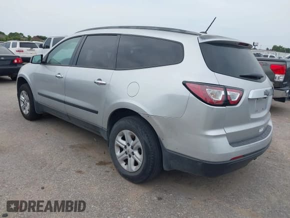 ✅ 2015 Chevrolet Traverse LS • VIN: 1GNKRFKD8FJ314894 • Lot: 42832707. Wystawiony na IAAI z przebiegiem 147 106 mil. Bezpłatny archiwum sprzedaży aukcyjnych z USA i szczegółowy raport historii pojazdu na DreamBid. Zdjęcie 3.