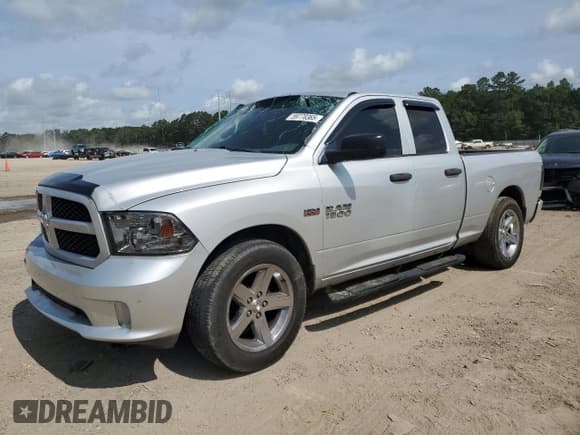 ✅ 2015 Ram 1500 Express • VIN: 1C6RR6FT1FS530497 • Lot: 59770365. Listed on Copart with 135,054 mi. Free auction sales archive from the USA and detailed vehicle history report at DreamBid. Image 1.