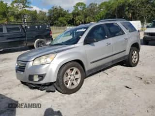 2008 Saturn Outlook XE с VIN 5GZER13728J285587, выставлен на аукционе Copart как лот 84174165 с пробегом 175 240 миль миль и Списание • Salvage title. История ставок и продаж доступна на DreamBid. Изображение 1.