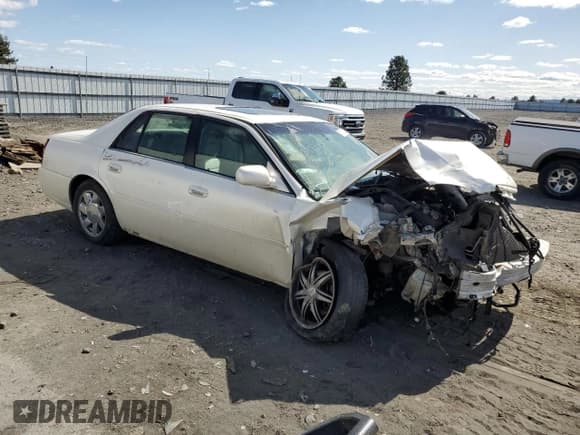 ✅ 2001 Cadillac DeVille DTS • VIN: 1G6KF57931U175090 • Lot: 51701395. Listed on Copart with 121,578 mi. Free auction sales archive from the USA and detailed vehicle history report at DreamBid. Image 4.