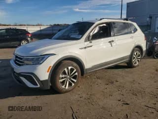 ✅ 2023 Volkswagen Tiguan S • VIN: 3VVRB7AX2PM041695 • Lot: 91314285. Listed on Copart with 82,669 mi. Free auction sales archive from the USA and detailed vehicle history report at DreamBid. Image 1.