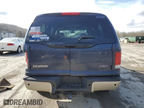 ✅ 2004 Ford Excursion Eddie Bauer • VIN: 1FMSU45P74ED41183 • Лот: 51973575. Опубликован ранее на Copart с пробегом 175 632 миль. Бесплатный доступ к архиву аукционных продаж из США и подробный отчёт об истории автомобиля на DreamBid. Изображение 6.