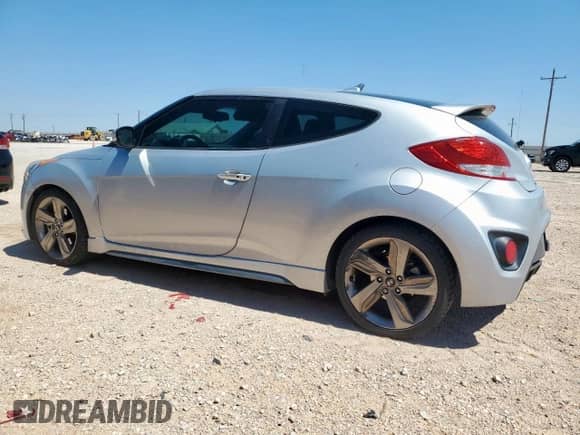2015 Hyundai Veloster Turbo R-Spec z VIN KMHTC6AE5FU237176, wystawiony jako Copart lot #60752925 z przebiegiem 80 702 mil mil oraz Szkoda całkowita • Salvage title. Historia ofert i sprzedaży dostępna na DreamBid. Obrazek 2.